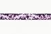 CLOUDMUSIC Fashion Style Polyester Ukulele Strap Ukulele Belt Flower Butterfly Purple