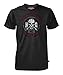 Harley-Davidson Men's Black Label T-Shirt, MC Skull Short Sleeve, Black 30293434