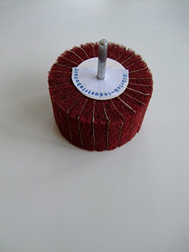 Flap wheel 80x50x6 mm Sandpaper & Abrasive fleece - 80
