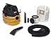 Shop-Vac 5872800 5 gallon 6.0 Peak HP Portable Heavy Duty Wet & Dry Vacuum Yellow/Black Tool & Cord Storage & Dual Filtration Uses Type AA Cartridge Filter & Type E Filter Bag