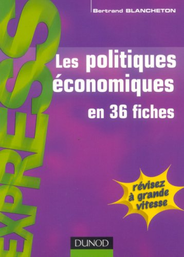 Les  politiques économiques