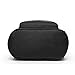 B&E Life Stylish Girls Ladies PU Leather Backpack Shoulder Bag Purse Crossbody Handbag (Black)
