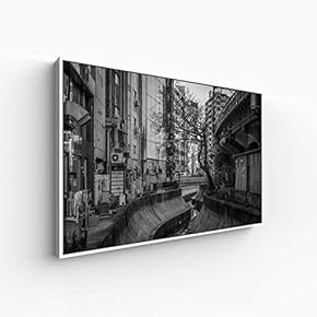 Canvas Wall Art for Living Room, Bedroom Building Framed Canvas Prints for Home Decoration Ready to Hang - 16x24 inches