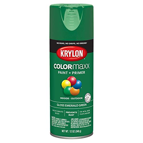 Krylon COLORmaxx Spray Paint - Emerald Green - Image 2