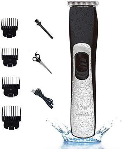 バリカン 新作 メンズ 長さ調節のアタッチメント付き Ipx7防水 電動バリカン Usb充電式 Teaaha 散髪用 ヒゲトリマー 髪切り セルフカット ヘアーカッター