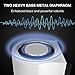 DOTING Bluetooth Speakers,Wireless Speaker 20W Drive and 13W Subwoofer with DSP Technology Enhanced Bass, Portable Speaker with NFC,Touch,Dsp,HDSound,Bluetooth 4.2,Built in Mic (Silver)