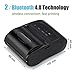 Wireless Bluetooth Receipt Thermal Printer, Portable Personal Bill Printer 2 Inches 58mm Mini USB POS Printer for Restaurant Sales Retail Compatible with Android/iOS/PC/Windows/Linux