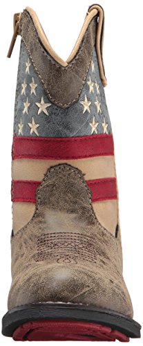 Roper Boys' Patriot, Brown, 6 M US Toddler