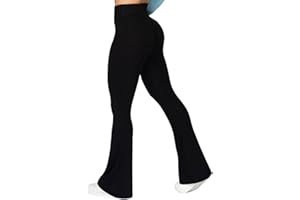 GROTEEN Flare Leggings for Women-Bootcut Yoga Pants for Women High Waisted Workout Bootleg Work Pants Dress Pants