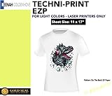 LASER TRANSFER FOR WHITE FABRIC, 