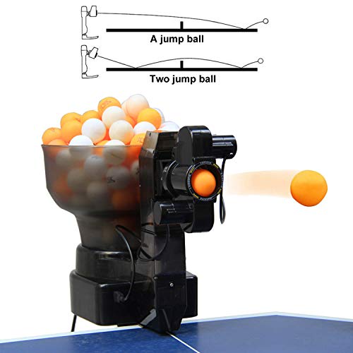 Yaegoo 36 Spins Ping Pong Ball Machine with Automatic Table Tennis