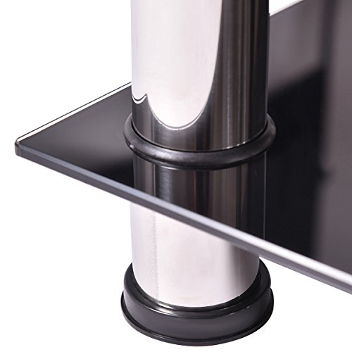 TV Stand Rack Shelf Entertainment Livingroom Organizer Media Audio Storage