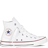 Converse Men’s CONVERSE CHUCK TAYLOR ALL STAR HIGH 10 (OPTICAL WHITE), Shoes Direct