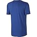 NIKE Sportswear Men's Hangtag Swoosh Tee, Game Royal/White, Large