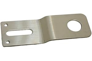 UngSung Fender Mount Antenna Bracket 3/4 inches Hole 2.0mm Thickness Stainless Steel Plate for CB UHF VHF Ham NMO Antenna Mou