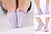 Yoga Socks Non Slip Skid Pilates Barre with Grips Toe for Women 5 Pack