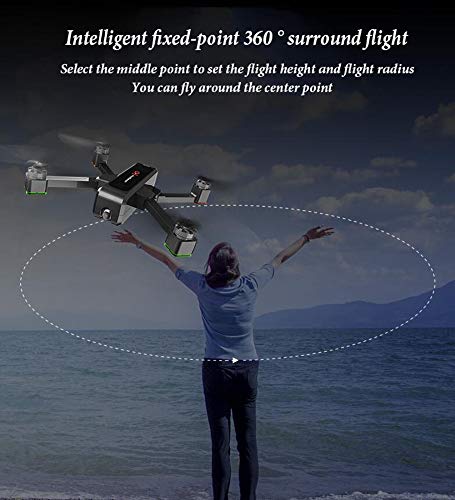 YOLL RC Quadrocopter Faltdrohne,GPS Drohne mit 4k HD Kamera,5G WiFi FPV Live Übertragung,250M Reichweite,120… – Bild 5