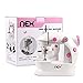 NEX Sewing Machine Mini Size for Little Sewing Projects Double Thread Double Speed with Foot Pedal Light Safety Cover