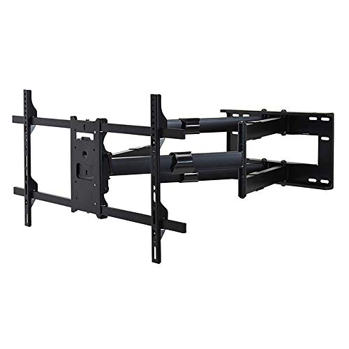 DQ Atlas Dual articulating TV Wall Mount Black 36 inch Long Extension