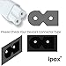 Ipax 10 Feet Long White Copper Wire AC Power Cord Cable Compatible with VIZIO TV UHD LED Smart HDTV E221-A1 E231-B1 E24-C1 E280-A1 E601i-A3 SmartCast E43-E2 E320-A0 E470-A0 LCD Monitor Sharp TV