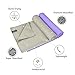 Your Choice Microfiber Travel Sports Towel Compact Lightweight Fast Drying Camp Towel-Suitable for Backpacking Beach Swim Pool Bath Outdoor - 2 Pack Purple and Gray - 20x40 Inch