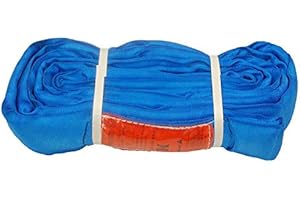MFREXPRESS 4' Polyester Lift Sling Endless Round Sling Blue 23000LBS Vertical