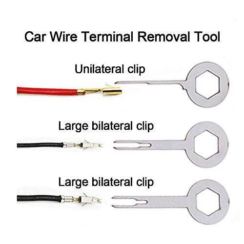 39 Pcs Pins Terminals Removal Tools for Car Auto Wire Connector, Terminal Pin Extractors Puller Remover Repair Key Tools Set Terminal