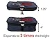 travelbug Compression Packing Cubes Set of 4 (Small, Medium, Medium, and Large) | Compresses to fit more in less space | Luggage Organizer for Travel (Dark Blue)