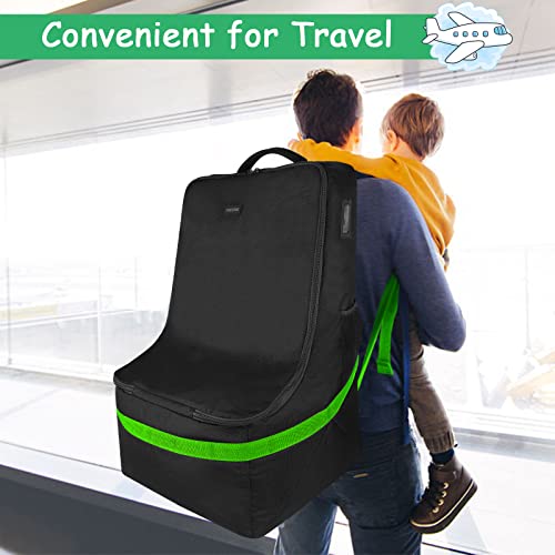 YOREPEK Car Seat Travel Bag, Padded Car Seats Backpack for Air Travel