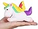 Anboor 4.5 Inches Slow Rising Squishies Unicorn Kawaii Scented Soft Squishies Pegasus Animal Stress Relief Toy Hop Props, Decorative Props