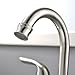 Ufaucet Modern 2 Handle Brushed Nickel Bathroom Sink Faucet, Vessel Vanity Sink Faucet Without Pop Up Drain