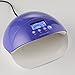 CO-Z 50W LED UV Nail Dryer Lamp Super Quick Curing with LCD Display Manicure Salon Tool for Gel Nail Polish with Infrared Sensor(Purple)