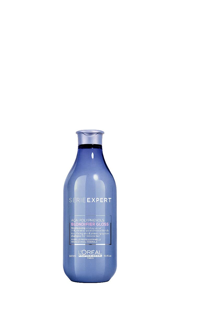 L’Oréal Professionnel | Shampoo, For Highlighted or Blonde Hair, Serie Expert Blondifier Gloss, 300 ml