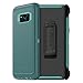 OtterBox Defender Series SCREENLESS Case for Samsung Galaxy S8+ - Frustration Free Packaging - Aqua Mint Way (Aqua Mint/Mountain Range Green)
