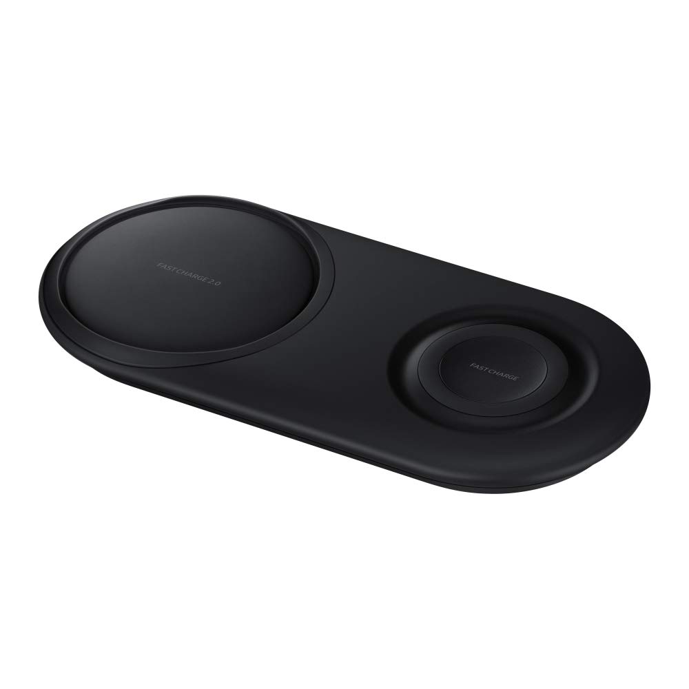 Samsung Original Wireless Fast Charger Duo Pad for Qi Enabled Devices, Black