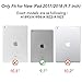 YOUMAKER New iPad 9.7 Case 2018/2017, Heavy Duty Kickstand with Built-in Screen Protector Full-body Shockproof Protective Case Cover for Apple iPad 9.7 inch 2017/2018 5th/6th Gen (Purple/Black)