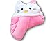 Plush Baby Blanket for Boy or Girl. Super-Soft Microfiber Fleece in Animal Designs.  Fab Gifts! Soft Enough for Swaddle/Receiving Wrap,  Sturdy Enough for Years of Toddler Cuddles. 30x36 + Hood
