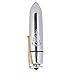 Utimi Mini Bullet Vibrator Clitoral Rechargeable Powerful Vibrator (Silver)