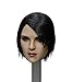 Phicen 1/6 Scale European and American Head Sculpt with Short Black Hair for 12