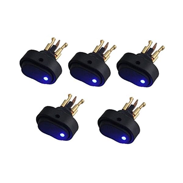 Wowlife-30A-12V-LED-Light-ON-OFF-Rocker-Switch-Toggle-Switch-Triangle-Plug-Switch-for-Car-Motorcycle-Boat-Marine