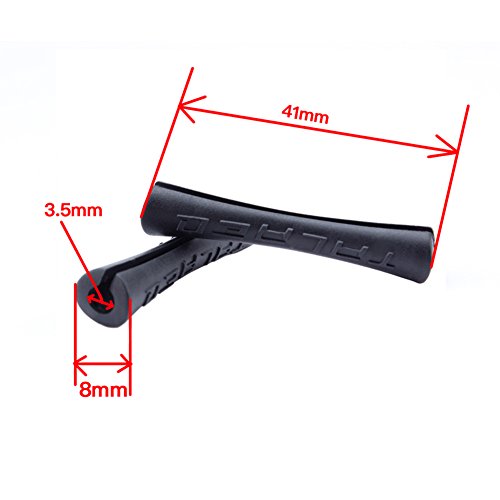 JooFn 4 Pair Bicycle Frame Protection Protector Rubber Sleeve for Shifter Brake Cable - Thumbnail 4