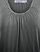 LL WT923 Womens Dip Dye Sweetheart Top M Black