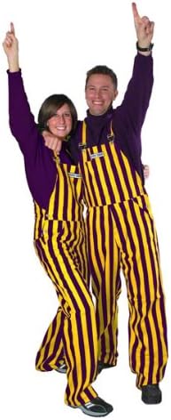Yellow and purple overalls Clearance