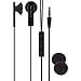 New Original OEM HTC Black Wired Stereo Headset Headphone Earphone Earbud with Remote Controller,Mic, 36H00880-04M
