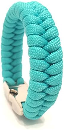 Tru550 Turquoise Womens Jewelry Paracord Bracelet Available in 4 different sizes
