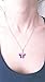 TFSM Butterfly Necklace (Amethyst Shades - Purple)