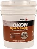 Okon OK940 Seal and Finish Concrete and Masonry Sealer, 5-Gallon Pail