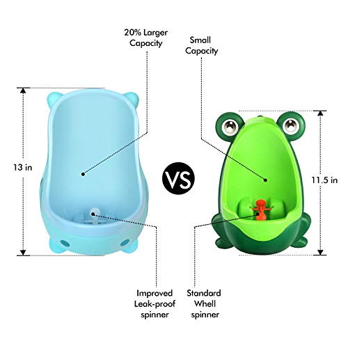 Potty Training Urinal for Boys - Cute Cow Training Urinal/Potty Urinal Pee Trainer Urine (Blue Cow)