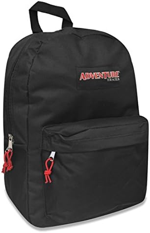 Adventure Trails 17" Backpack (Black)