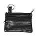 Marshal Women's Leather Change Purse with Key Ring